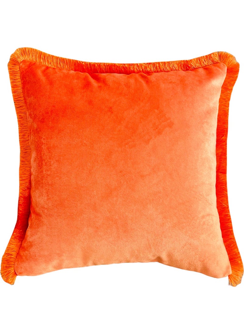 Ge Living Decorative Dog Patterned Cushion - Special Design Fuchsia Velvet Pillow Case  - Image 5