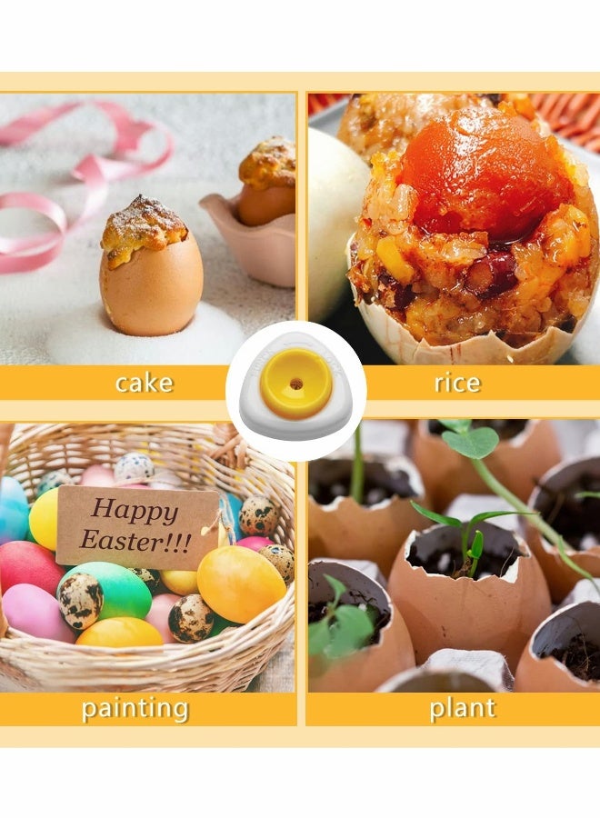 Hard Boiled Egg Piercer with Safety Lock Feature, Egg Piercer for Raw Eggs, Kitchen Dining Bar Cooking Tools for Semi-Automatic Kitchen Dining Bar 4PCS - Image 5