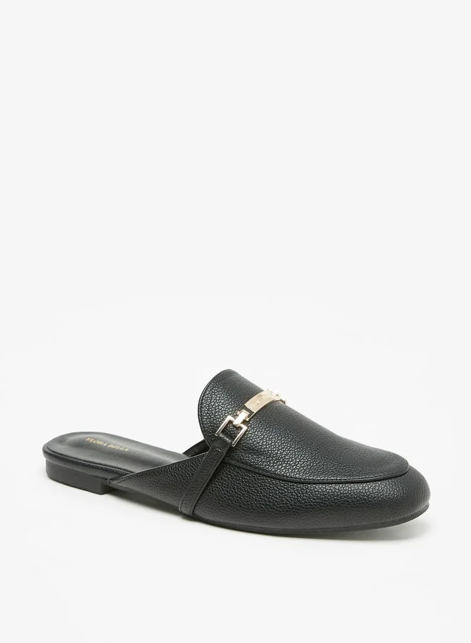 Flora Bella By Shoexpress Women's Metal Accented Slip-On Mules Ramadan Collection