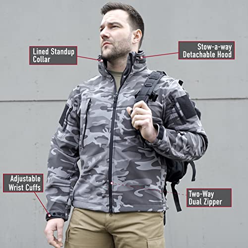 ROTHCO Special OPS Tactical Softshell Jacket - Black - Image 4