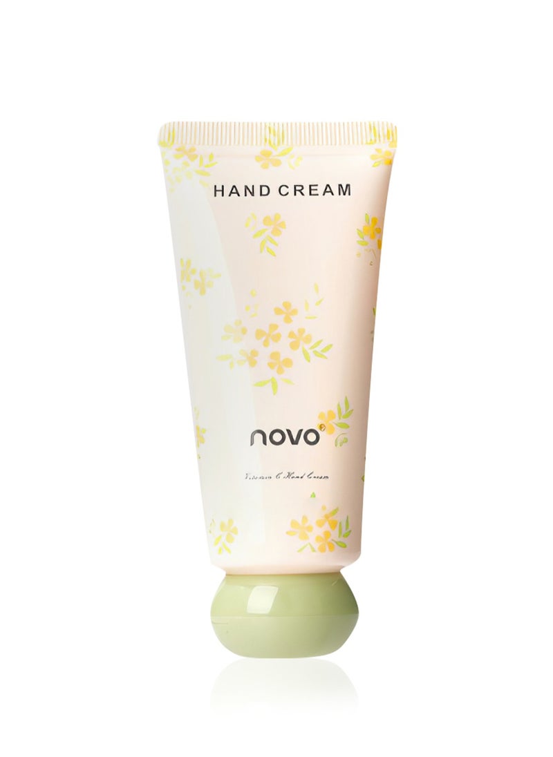 Novo Vitamin C Hand Cream, Brightening Natural Hand Cream for Dry Cracked Hands, Deep Repairing Hand Lotion, Hand Care Cream, Hand Moisturizer, Gifts for Women 60g  - Image 1