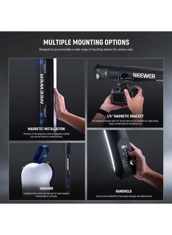 Neewer BASICS GC21B 21W Bi-Color Handheld Inflatable LED Fill Light - Image 4