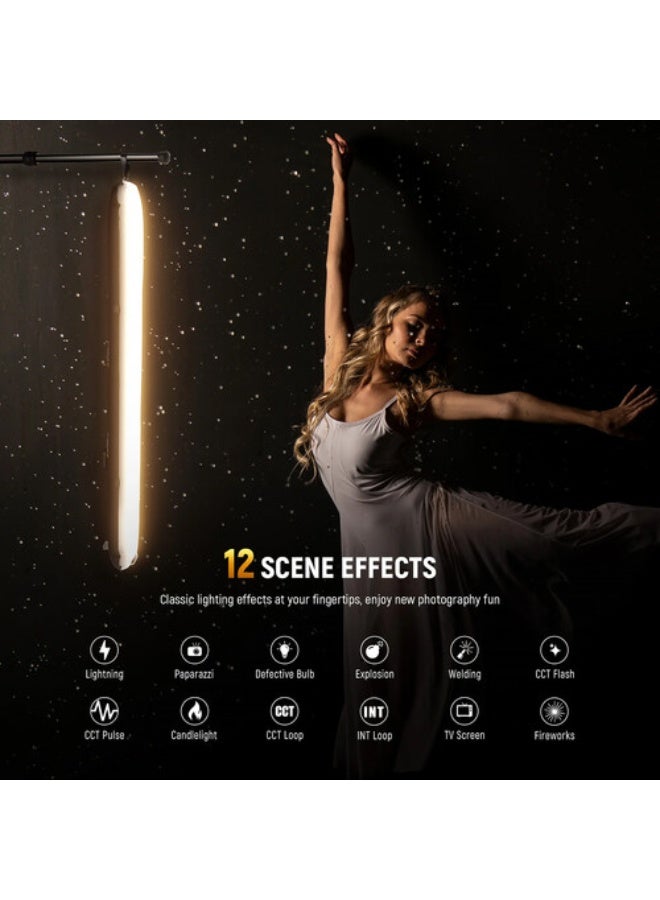 Neewer BASICS GC21B 21W Bi-Color Handheld Inflatable LED Fill Light - Image 3