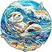 Jigfoxy Wooden Puzzle for Adults Leisurely Otter Wooden Jigsaw Puzzles for Adult Unique Animal Shape Wood Cut Puzzles Christmas Thanksgiving Gifts for Friends Family L134 133in300pcs - Image 2