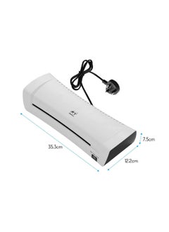 OSMILE OSMILE SL200 A4 A5 A6 Laminator Machine Hot and Cold Laminating Machine Two Rollers A4 Size for Document Photo Picture Credit Card Home School Office Electronics Supplies  - Image 2
