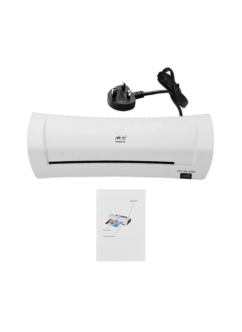 OSMILE - OSMILE SL200 Laminator Machine, Hot and Cold Lamination, Dual Rollers, Supports A4/A5/A6 Sizes, Includes Free A4, A5, A6 Laminating Films – Ideal for Documents, Photos, Cards, Home, School, and Office Use - Image 1