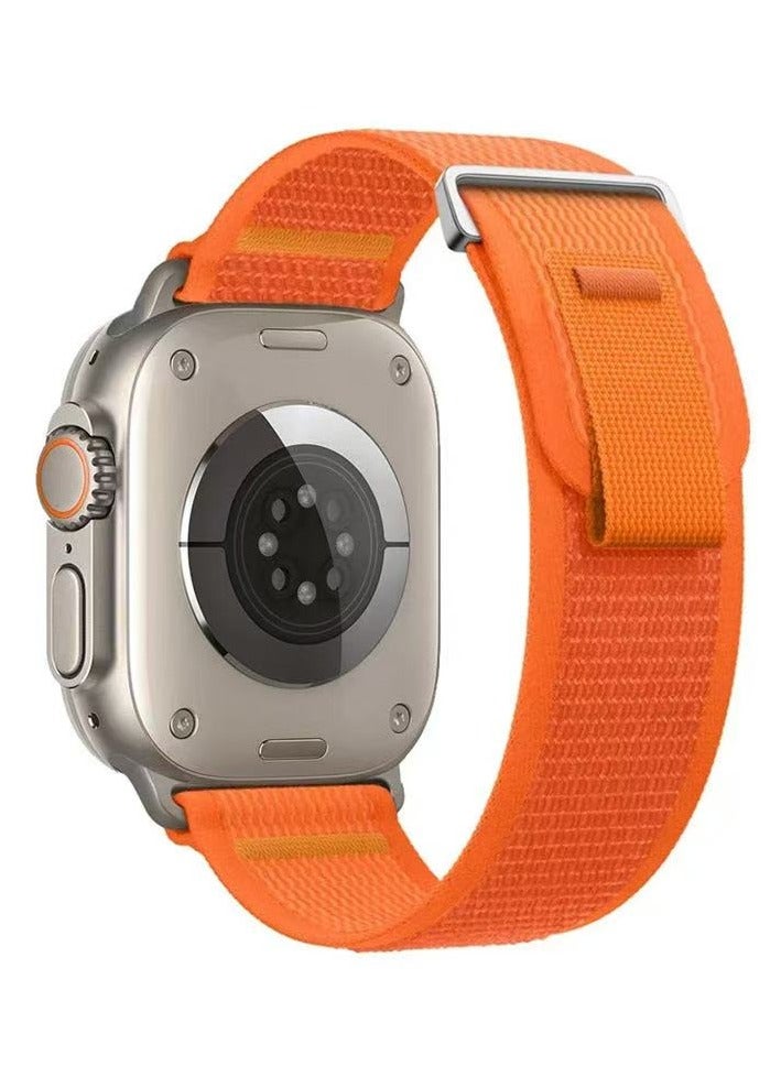 حزام من النايلون مقاس 38/40/41/42 ملم متوافق مع ساعات أبل سيريز 8/7/SE/6/5/4/3/2/1 - Image 1