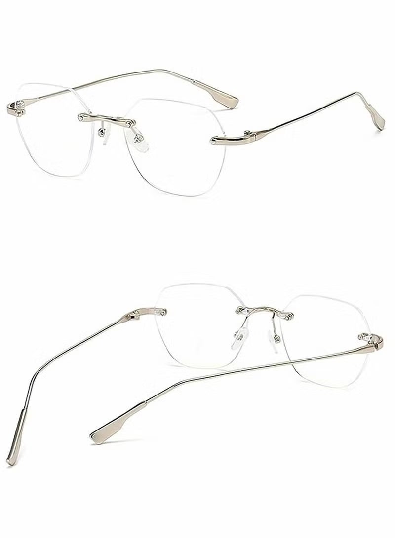 Blue Light Blocking Glasses Suitable for Men and Women Reading UV Protection Eye Fatigue Prevention Computer Reading Games and TV - Image 4