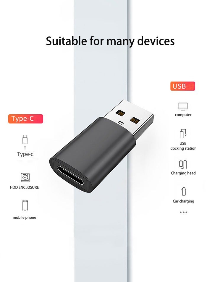 Type-c female to USB3.0 male USB adapter typec adapter charging converter Support Fast Charging for MacBook Pro Galaxy Laptops Chargers - Image 5