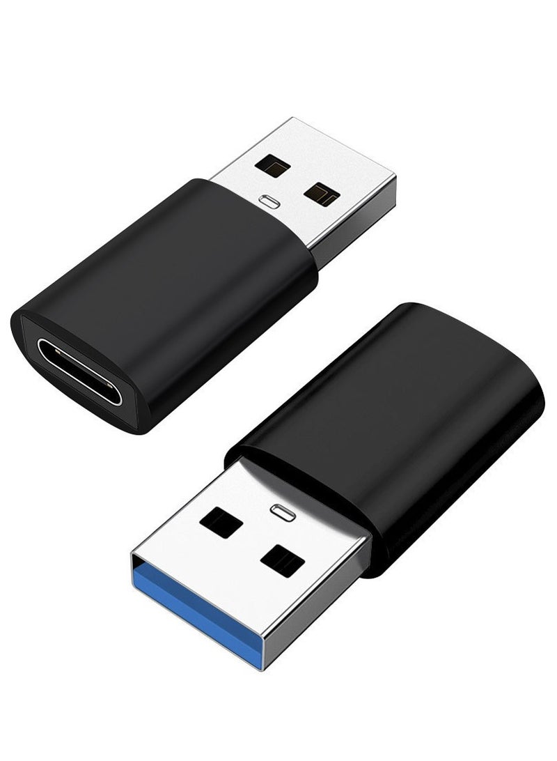 Type-c female to USB3.0 male USB adapter typec adapter charging converter Support Fast Charging for MacBook Pro Galaxy Laptops Chargers - Image 1