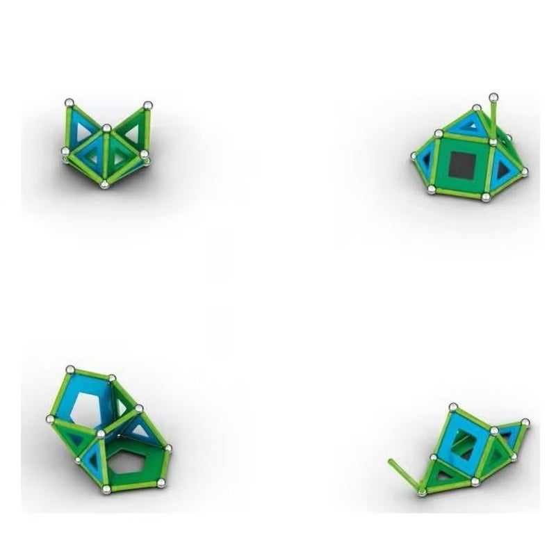 جيوماغ ألقضبان و الالواح المغناطيسية التعليمية الكلاسيكية 52 قطعة - 471 - Image 2