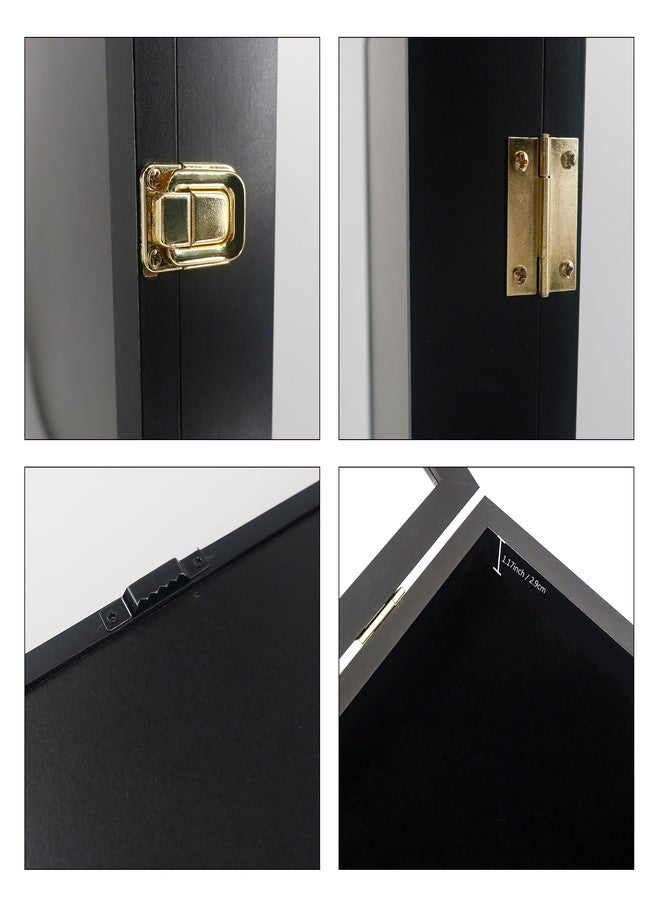 جرادجويشون مول إطار عرض خشبي للتخرج من GraduationMall، مقاس 17 × 21 بوصة، لعرض قبعة التخرج، ورداء التخرج، وشهادة التخرج، ووشاح التخرج، والحبال، مع دبابيس تثبيت وأدوات تعليق. - Image 4