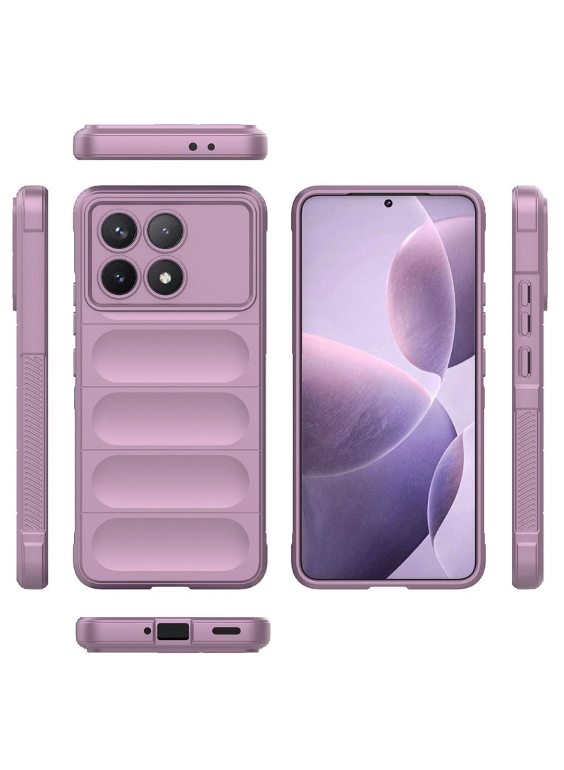 GOLDEN MASK GOLDEN MASK Compatible With Xiaomi Redmi K70/K70 Pro Magic Case ShockProof (Purple)  - Image 2
