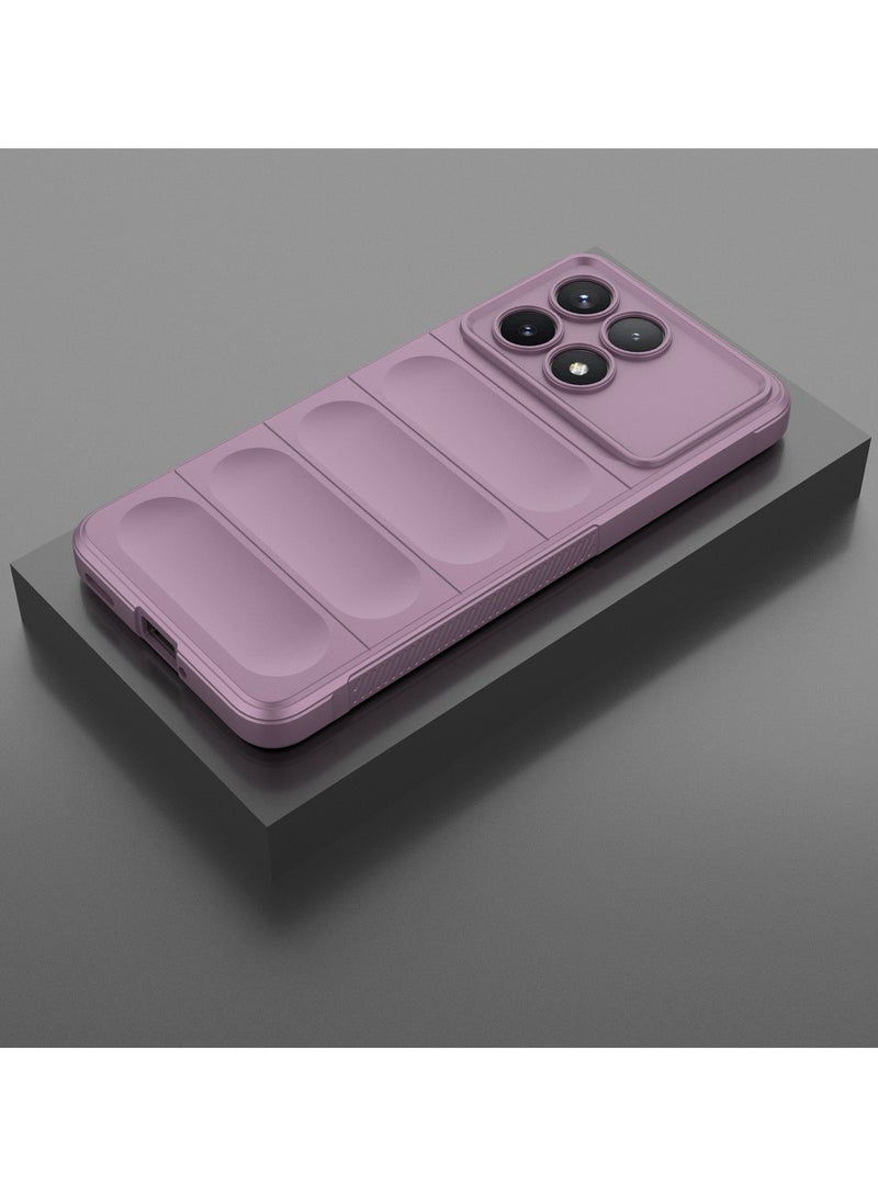 GOLDEN MASK GOLDEN MASK Compatible With Xiaomi Redmi K70/K70 Pro Magic Case ShockProof (Purple)  - Image 3