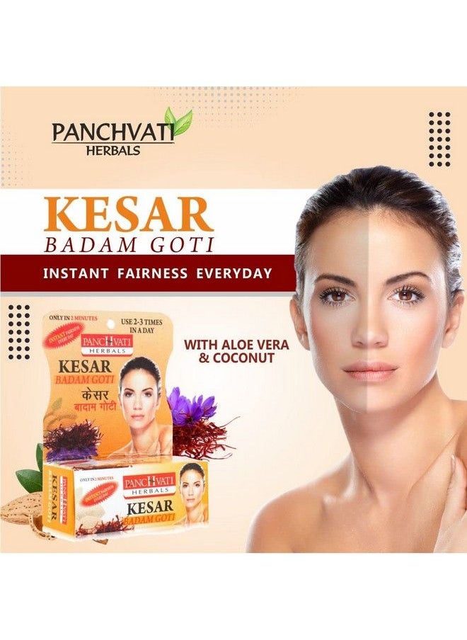 Panchvati Herbals Kesar & Badam Goti Soap 25 Gmpack Of 6  - Image 5