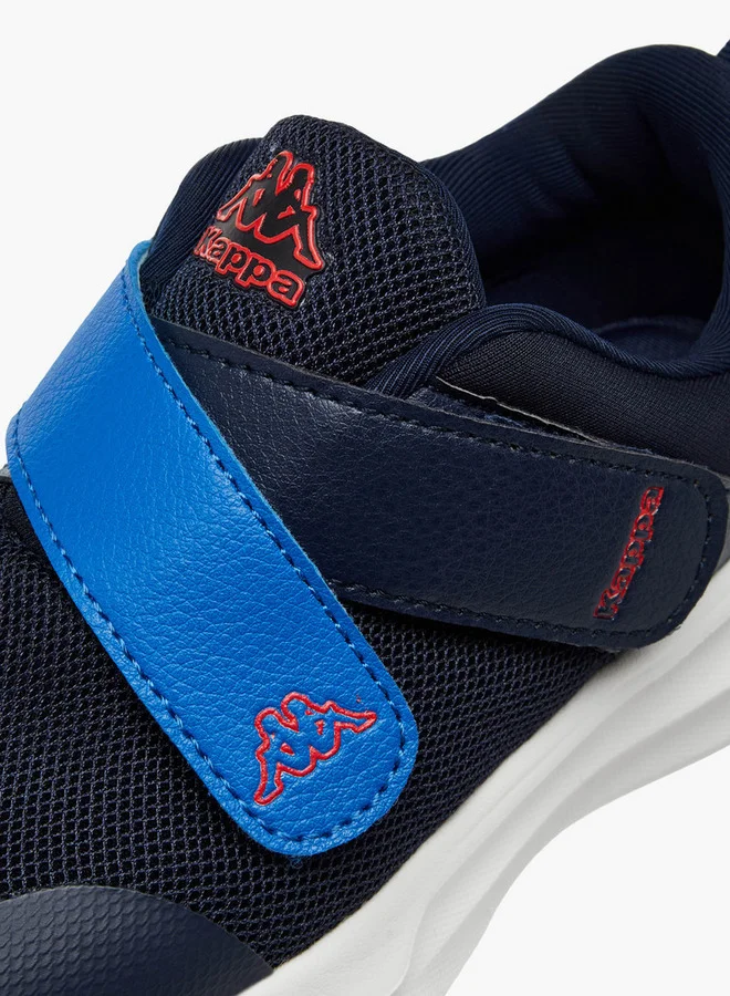 Kappa Boys' Logo Detail Sports Shoes with Hook and Loop Closure