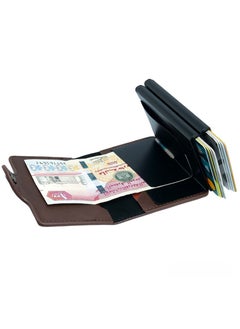 Classic Milano Classic Milano Faux Leather RFID Blocking Pop Up Wallet for Men and Women - Automatic Card Holder Wallet with Pop-up Design - Secure, Compact Credit Card Holder for Men - Stylish Wallet for Men & Women’s RFID Card Wallet  - Image 3