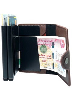 Classic Milano Classic Milano Faux Leather RFID Blocking Pop Up Wallet for Men and Women - Automatic Card Holder Wallet with Pop-up Design - Secure, Compact Credit Card Holder for Men - Stylish Wallet for Men & Women’s RFID Card Wallet  - Image 4
