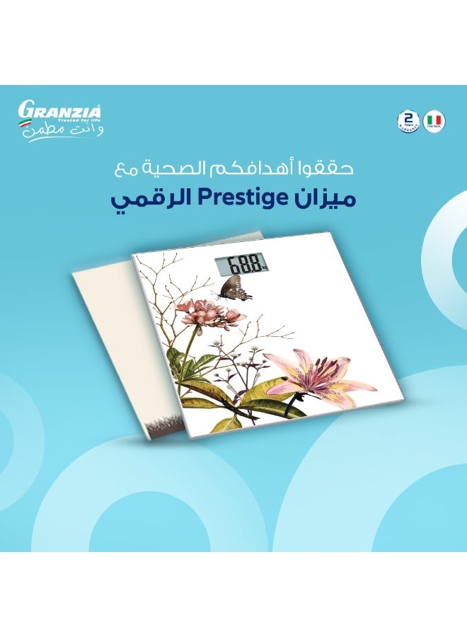 Granzia 3D Digital Bathroom Scale – 180Kg Capacity for Accurate Body Weight Measurement - Image 3