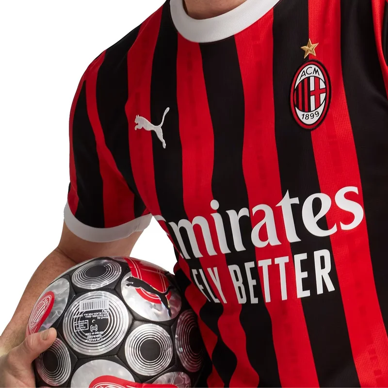 بوما Ac Milan 2024/25 Home Mens Red Football Jersey 77497901