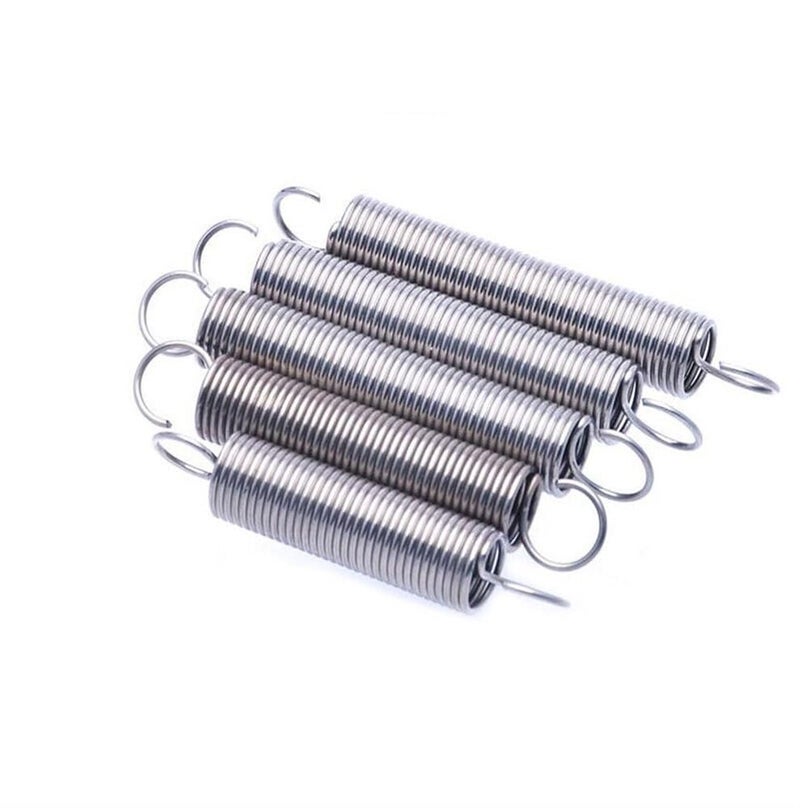 Stainless Steel Spring, Metal Springs 2pcs 1.2mm Wired Diameter Stainless Steel Tension Spring Extend Mini Spring 8mm/9mm/10mm/12mm OD Tension Spring 30mm - 100mm(1.2 * 8 * 702pcs) - Image 4