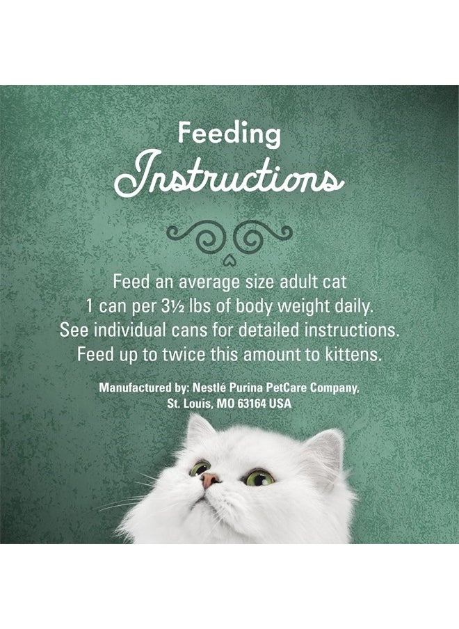 Fancy Feast - Purina Fancy Feast Wet Cat Food Variety Pack, Medleys Shredded Fare Collection - (2 Packs of 12) 3 oz. Cans - Image 1