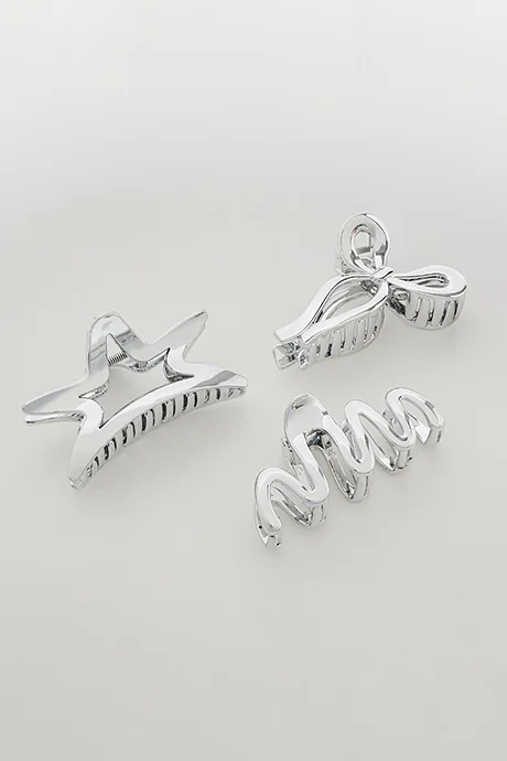 R&B 3 Pack Claw Clips
