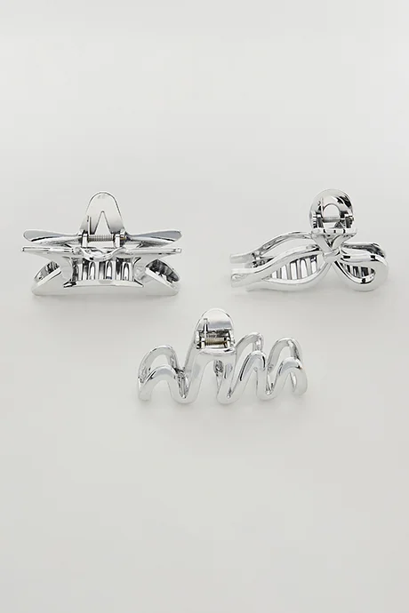 R&B 3 Pack Claw Clips