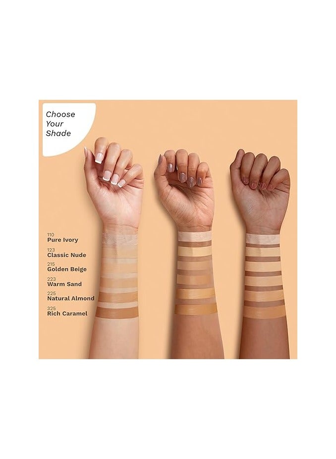 PILGRIM Pilgrim Medium Rich Caramel Serum Liquid Foundation, Matte & Poreless,30 ml |Foundation for face make up infused |Water-Resistant,All Day Coverage| All Skin Type - Image 2