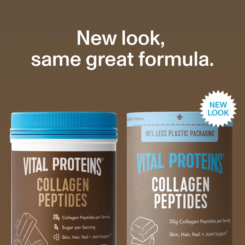 Vital Proteins Collagen Peptides Powder - Chocolate Powder for Hair, Nail, Skin, Bone & Joint Health, 13.5oz - Image 3