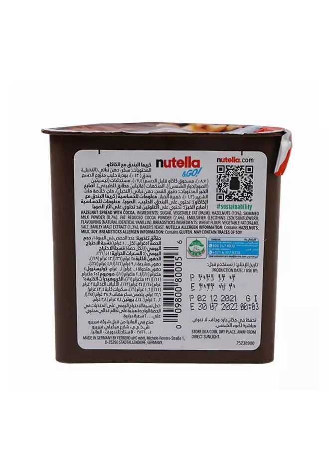 Nutella - Ferrero Nutella And Go Hazelnut With Cocoa And Breadsticks - Image 1