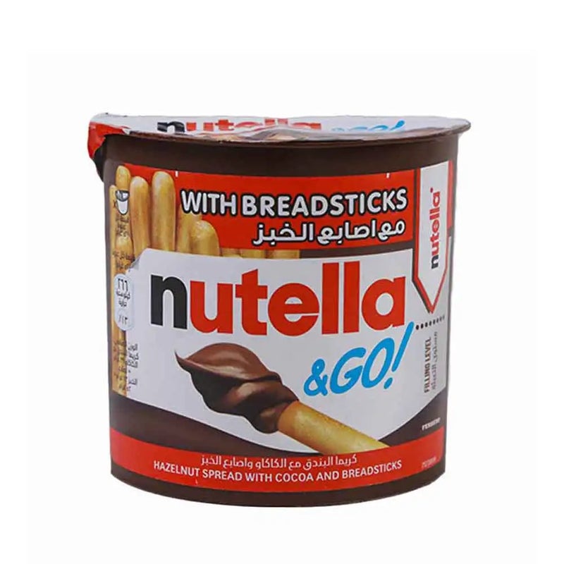 Ferrero Nutella And Go Hazelnut With Cocoa And Breadsticks - Image 1