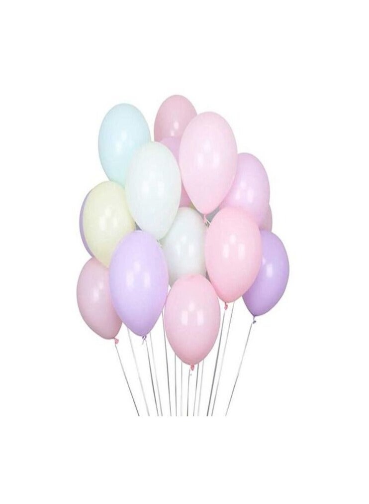 Promass 100Piece Birthday Party Balloon Set Party Decoration 10Inch Sweet Macaron Balloon Candy Latex Ballons Wedding Birthday Air Balloons Party Events Supplies For Wedding And Birthday