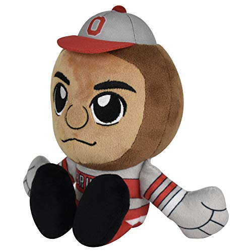 Bleacher Creatures Ohio State Buckeyes Brutus 8 Kuricha Sitting Plush Soft Chibi Inspired Mascot - Image 5