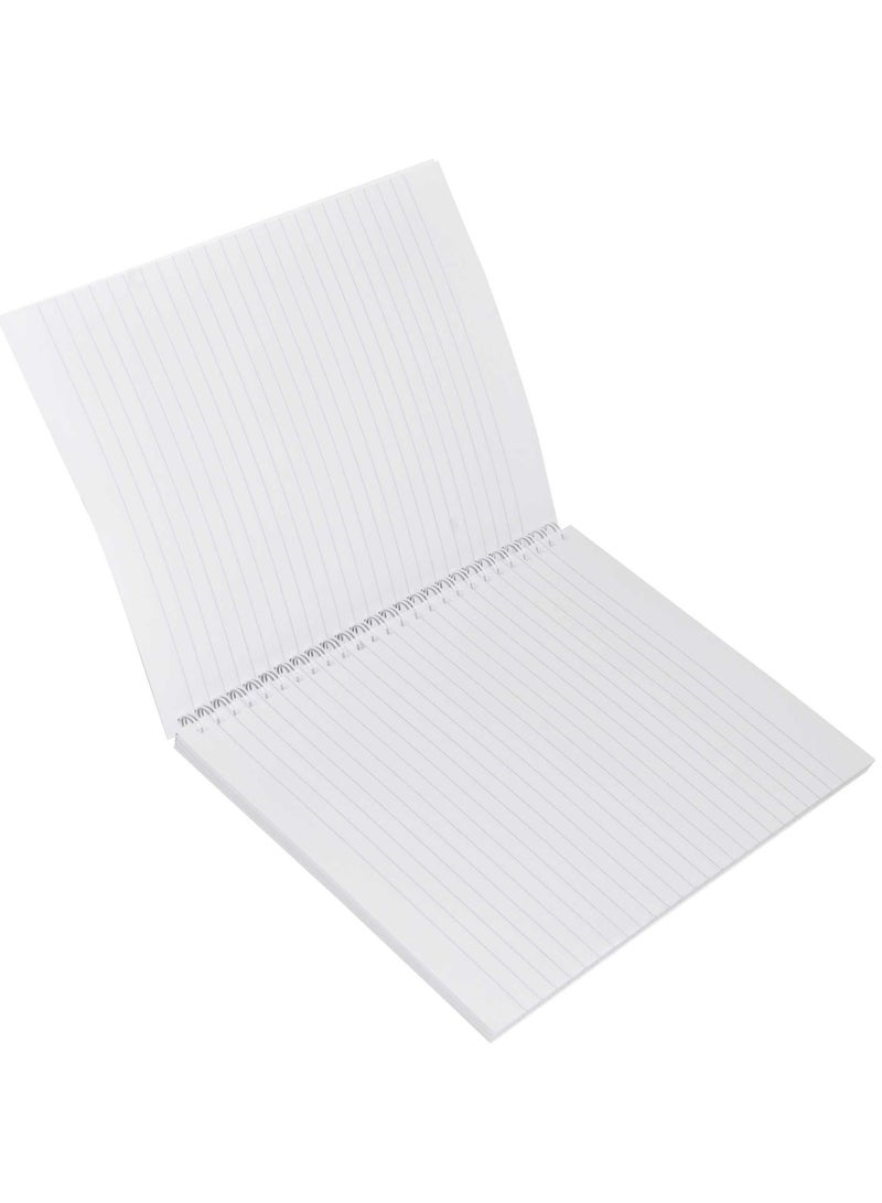 Light FIS LIGHT Pack of 10 Spiral Soft Cover Notebook, Single Line, 9X7 Inches (22.86 X 20.32 CM) 100 Sheets -LINB971702S - Image 3