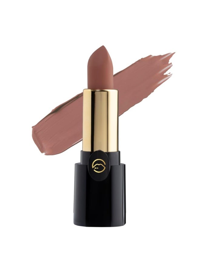 مارس أحمر شفاه MARS المخملي الكريمي غير اللامع للنساء | انزلاق سلس | تصبغ بلمسة واحدة | تركيبة كريمية لا تسبب الجفاف | لون غني وحيوي | 3.2 غرام | (03-سكر بني) - Image 2