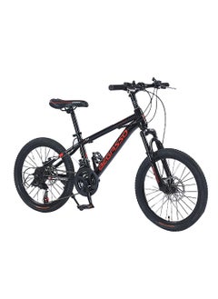 begasso 20-22 Inch Mountain Bike for 6-12 Years Kids Boys and Girls, High Carbon Steel Lightweight and Stable Bicycle for Youth and Adult, with Adjustable Seat and Dual Brake Cycle  - Image 1