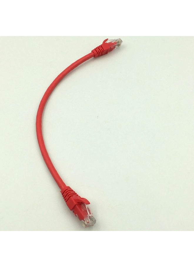 Generic Category 6 National Standard 0.2 M 0.3 M 0.5 M 1 3 5 M 10 M Category 6 Gigabit Network Cable Pure Copper Network Jumper-Color:Light Blue-Line Length:0.5 M  - Image 4