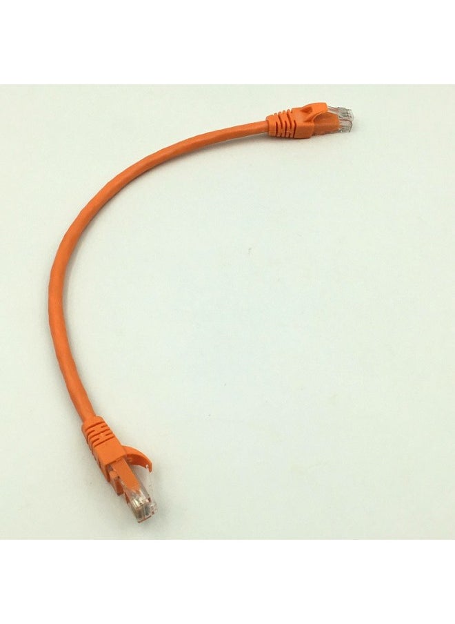 Generic Category 6 National Standard 0.2 M 0.3 M 0.5 M 1 3 5 M 10 M Category 6 Gigabit Network Cable Pure Copper Network Jumper-Color:Light Blue-Line Length:0.5 M  - Image 1