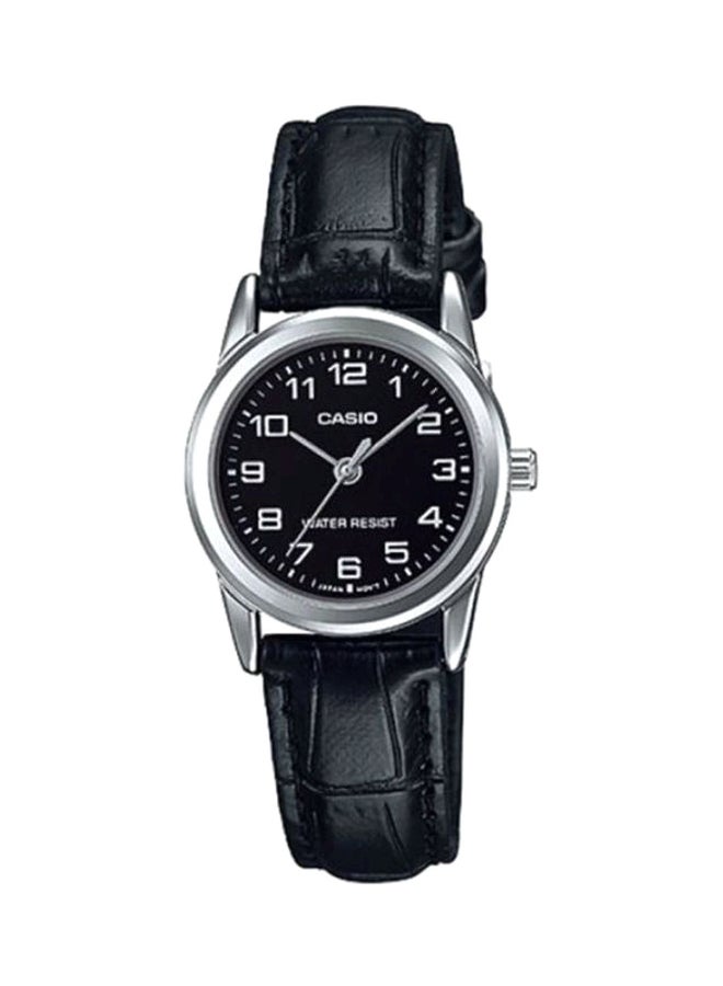 CASIO Women Dress Analog Wrist Watch LTP V001L - 1B - 25 mm - Black - Image 1