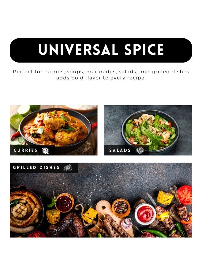 أباميك فلفل أسود من مطحنة عواف (حبوب فلفل كاملة، بايبر نيجروم) - 500 غرام | 17.6 أونصة - Image 5