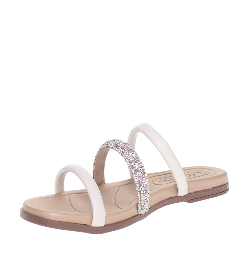 Beira Rio White Heels Sandal for Women – Stylish Ladies Heel Sandals & Sling Back Heels for Girls for Women | Best Price UAE