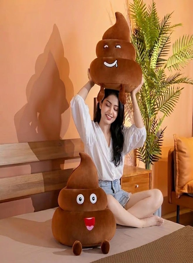 TechMax Solution Decorative Sunny Yellow Smirking Poop Soft Companion for Exceptional Comfort and Home Styling - Image 4