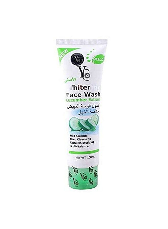 YC Whitening Face Wash With Cucumber Extracts 100 Ml - Image 1