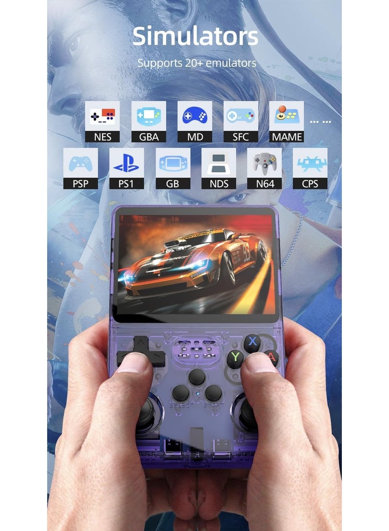 Rock Pow R36S Handheld Game Console, 3.5" IPS Screen, 64GB Portable Retro Gaming Device - Image 4