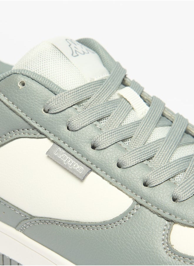 Kappa - Men's Colourblock Sports Shoes with Lace-Up Closure - Image 1
