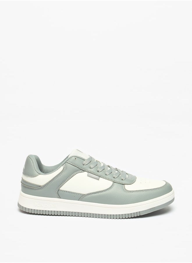 Kappa - Men's Colourblock Sports Shoes with Lace-Up Closure - Image 1
