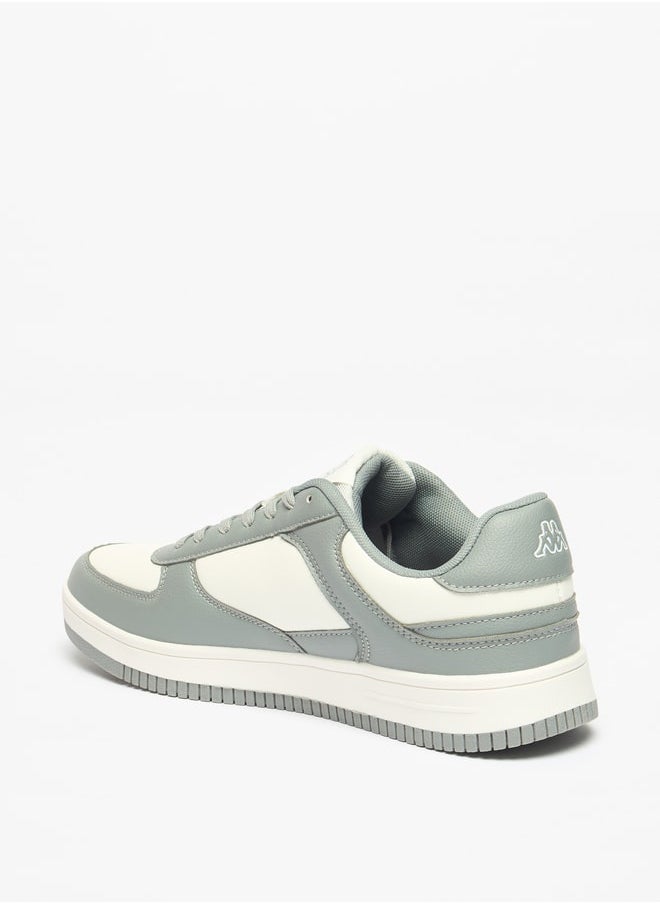 Kappa - Men's Colourblock Sports Shoes with Lace-Up Closure - Image 1