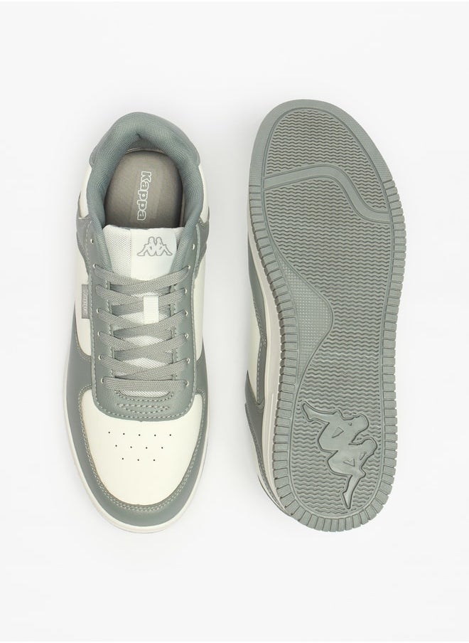 Kappa - Men's Colourblock Sports Shoes with Lace-Up Closure - Image 1