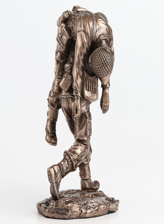 Veronese Design 5 1/8 Inch No Soldier Left Behind Cold Cast Resin Bronze Finish Military Gift Statue - Image 5